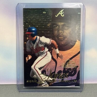 1997 Flair Showcase Andruw Jones Section 1 Row 2 Seat 1 - Image 1 of 2
