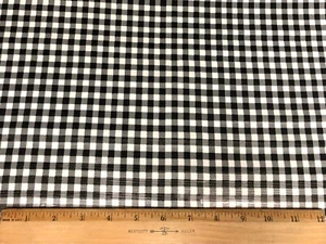 Gingham Picnic Check Oilcloth - Variety of Colors Available Sold by The Yard - Picture 1 of 6