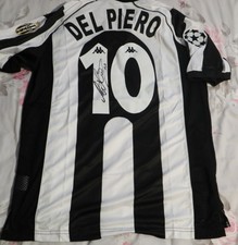 maglia autografata del piero