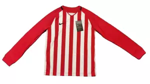 Nike Striped Division III Fußball Jersey Youth Unisex L Rot Weiß 894103-658 T1-3 - Bild 1 von 3
