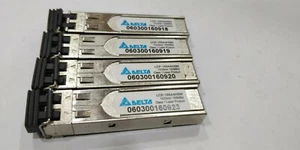 4 Stück Delta LCP-155A4HSM 1310nm 155Mbps SFP Transceiver - Bild 1 von 6