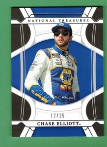 2022 PANINI NATIONAL TREASURES RACING CHASE ELLIOTT MIDNIGHT 12/25