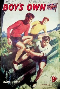 Biggles & the Dodos Boys Own Magazine WE Johns 1944 WWII War Adventure Vintage - Picture 1 of 7