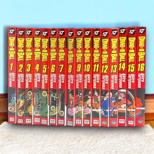 Dragon Ball Shonen Jump Vol 1-16  Manga Book Set Akira Toriyama Viz Media - Picture 1 of 14