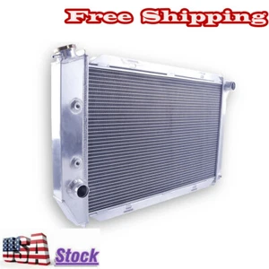 CC381 3Row Radiator For Ford Mustang Fairlane Torino LTD Cougar V8 1971-1973 72 - Foto 1 di 8