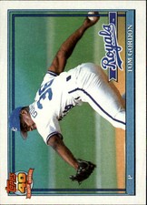 1991 Topps Kansas City Royals Baseball Card #248 Tom Gordon