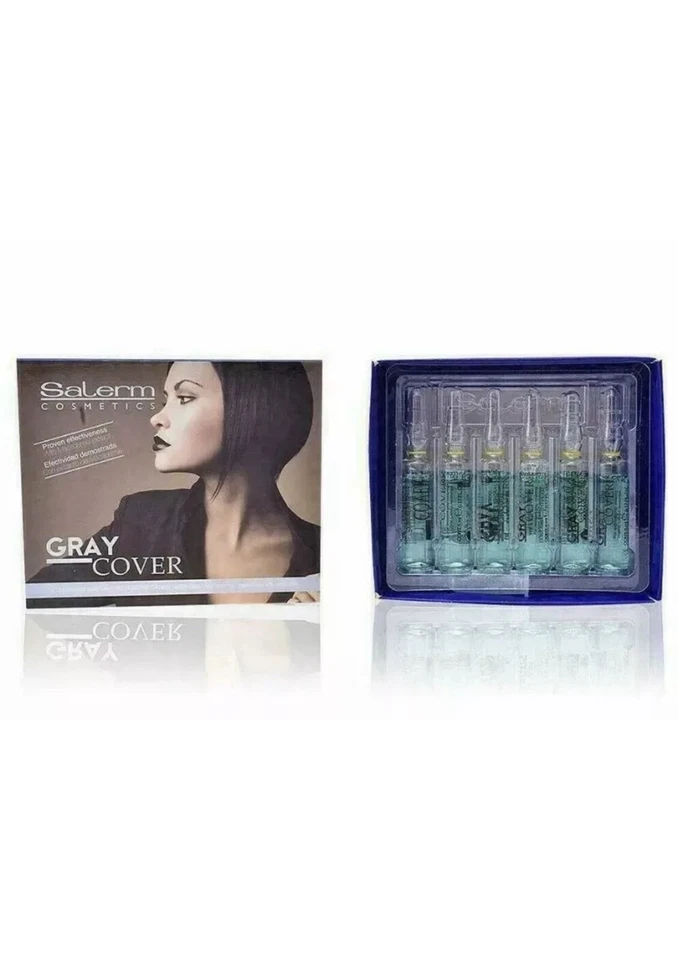 Tratamiento Salerm Gray Cover (12 viales x 0,17 oz) Foto 1 de 1