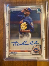 A63,592 - 2020 Bowman Chrome Prospect Autographs #CPATD Tony Dibrell