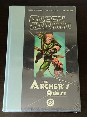 Green Arrow Archer Quest Brad Meltzer Phil Hester 2003 DC в твердом переплете новый запечатанный  - Изображение 1 из 4