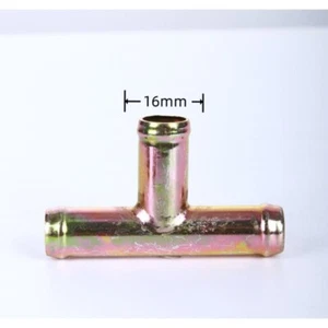 TEE 5/8 x 5/8 x 5/8 16mm 16mm 16mm inch Heater Hose Fitting Connector Adapter - Bild 1 von 2