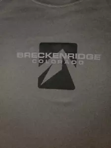 Breckenridge Colorado Short Sleeve Dark Gray T-Shirt Adult XXL 2XL - Picture 1 of 9