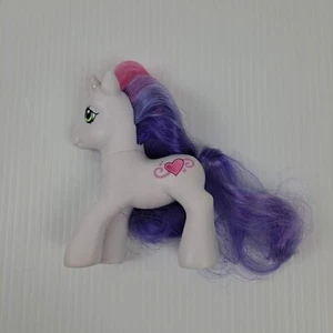 My Little Pony Sweetie Belle Unicorn G3 2007 Brushable Purple Pink Hair MLP - Picture 1 of 13