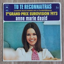 ANNE MARIE DAVID TU TE RECONNAITRAS FRENCH 7"SINGLE 1973 VG  CONDITION.