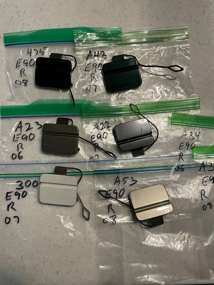 06-08 Cubierta gancho remolque parachoques trasero bmw serie 3 e90 325 328 330 335  Foto 1 de 1