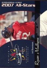 2007 Buffalo Bisons RYAN MULHERN BLUE JAYS CHOICE burbank ca