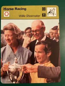 1977 1978 1979 Sportscaster Willie Shoemaker Italy - Picture 1 of 2