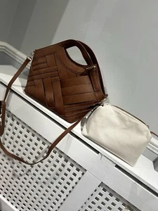 Dune London Division Woven tote bag in - Picture 1 of 16