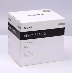 EMPTY BOX for Sigma 85mm f1.4 DG for Canon - Picture 1 of 2
