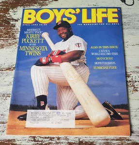 VG Boys' Life Magazine, April 1993, Kirby Puckett, Minnesota Twins - Picture 1 of 3