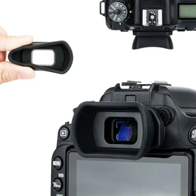 Soft Lengthen Camera Eye Cup Eyepiece for Nikon D3500 D3400 D3300 D3200 D3100 - Image 1 of 4
