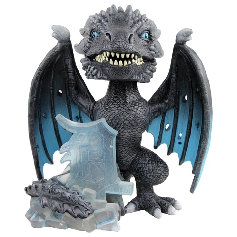 Detroit Tigers Game of Thrones Ice Dragon GOT Bobblehead MLB Baseball Cover