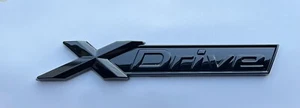 BMW Gloss Black X Drive Boot Badge Logo M X1 X3 X5 X7 3 4 5 6 Series F30 F31 F32 - Bild 1 von 2