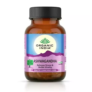 Capsule di Ashwagandha BIO INDIA 60 N allevia lo stress e costruisce vitalità - Foto 1 di 4