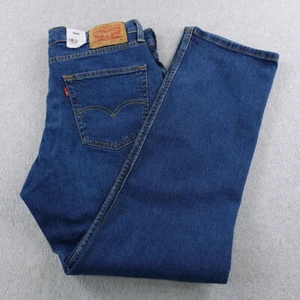 Levis 514 Jeans Mens 33X30 Blue Denim Slim Straight Flex Eco Performance Stretch - Picture 1 of 16