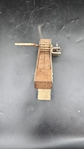 WW2 Wood Antique Battle Rattle Alarm / Noisemaker Naval - Picture 1 of 4