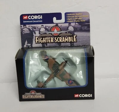 2002 Corgi Fighter Scramble Supermarine Spitfire CS90019 WWII Aircraft Plane NIB - Image 1 of 4