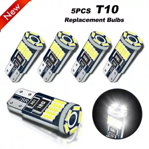 5 Luces Led Para Interior de Carro Coche Luz Del Maletero Placa Bombilla Led - Picture 1 of 9