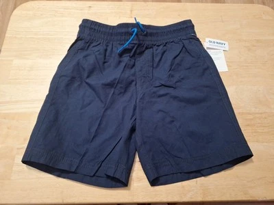 Novo Old Navy UPF 50 Baús de Natação Menino Tamanho 10-12, Azul Marinho, Cordão - Imagem 1 de 3