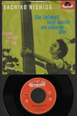♫ 7" 1962 Sachiko Nishida – Einmal Kommt Der Tag POLYDOR 24842 MUSTER Sample EX♫ - Bild 1 von 2