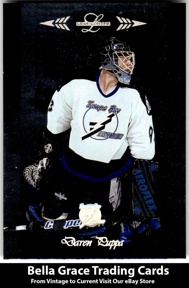 1996-97 Leaf Limited Daren Puppa #58 Tampa Bay Lightning NHL Hockey  - Image 1 of 2