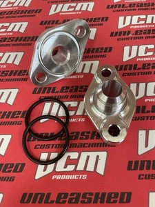 Big Block Chevy water pump Adapter plates -12 an Raw O’ring USA - Bild 1 von 4