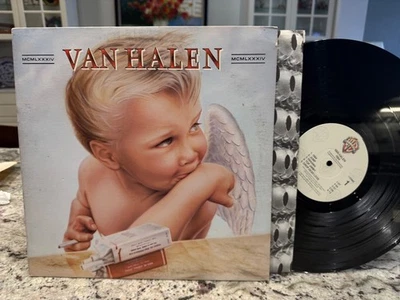 VAN HALEN "1984" NICE VG+ VINYL LP UPSIDE DOWN BACK PLAYS NM LOWEST $$ - Image 1 of 4