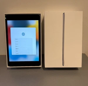 Boxed Apple iPad mini 4 MK9G2ZP/A 64GB Space Grey 7.9In ipad Wi-Fi Mint - Picture 1 of 8