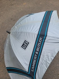 Vintage Lambert And Butler L&B Cigarette Advertising Promo Golf Umbrella - Picture 1 of 7