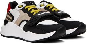 Ramsey Colorblock Vintage Check Running Sneaker In Beige Größe EU45 UK11 US12 - Bild 1 von 19