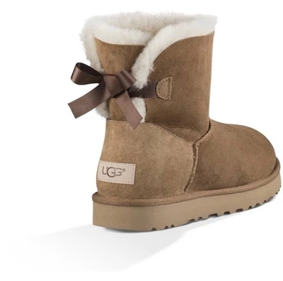 Ugg Mini Bailey Bow Boots Women's Shoes All Sizes - Image 1 of 4