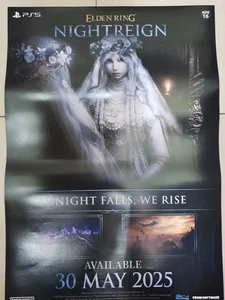 Elden Ring Nightreign Poster (H 58cm x L 42cm) (BN/PS5) - B - Picture 1 of 1