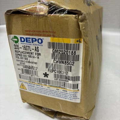 Depo 335-1607L-AS repuesto para furgoneta Express 1500 03-14 P/SL ASY SAE Foto 1 de 2