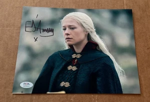 EMMA D'ARCY SIGNED GAME OF THRONES HOUSE OF THE DRAGON 8X10 PHOTO PSA/DNA COA #4 - Picture 1 of 1