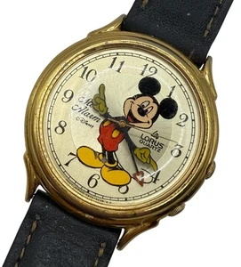 Vintage Lorus Disney Mickey Mouse Watch Melody Alarm New Battery READ - Picture 1 of 10