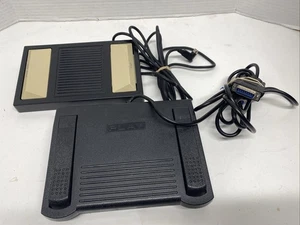 2x Vintage Transcriber Pedals 8 Pin & DB15 Replacement Panasonic & Infinity - Picture 1 of 7