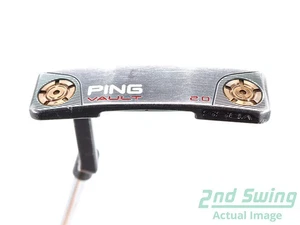 Ping Vault 2.0 Voss putter arco leggero acciaio sinistro punto nero 34,0 pollici - Foto 1 di 8