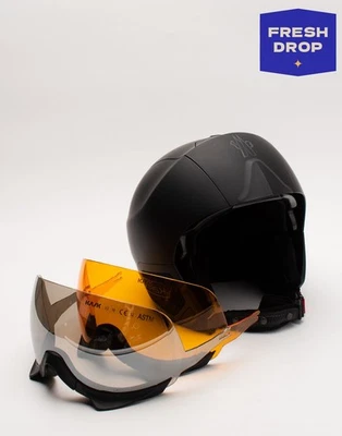RRP€500 MONCLER GRENOBLE x KASK Stealth Ski Helmet Size S 56 Adjsutable Strap - Image 1 of 4
