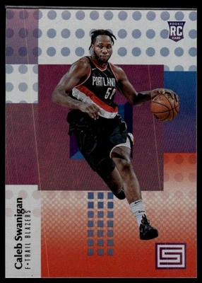 2017-18 Panini Status #146 Caleb Swanigan Orange - Image 1 of 2