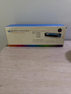 Cartucho de tóner compatible Premium C5500 cian para Okidata C5500 C5650 C5800 nuevo Foto 1 de 2