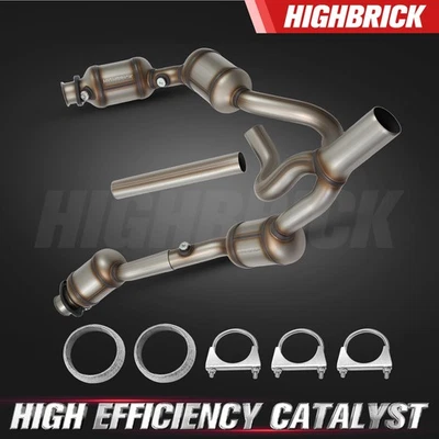 3PCS Catalytic Converter for 2007-2009 JEEP WRANGLER 3.8L (EPA Compliant) - Image 1 of 4